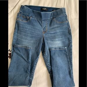 Yoga stretch Pants Pull on crop